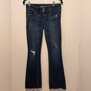 American Eagle Artist Dark Wash womens size 2 Regular